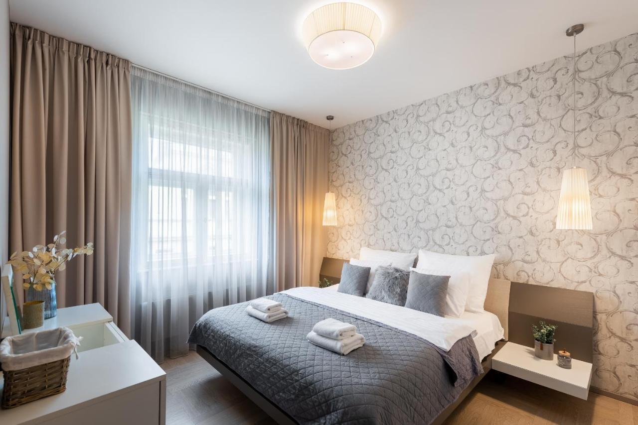 New Luxury Apt With Ac&Parking In The Center Of Prague Appartement Buitenkant foto