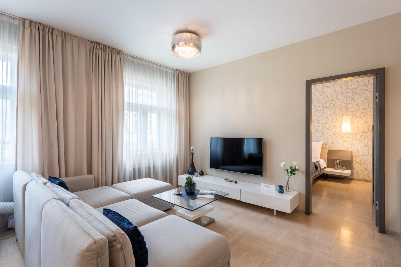 New Luxury Apt With Ac&Parking In The Center Of Prague Appartement Buitenkant foto