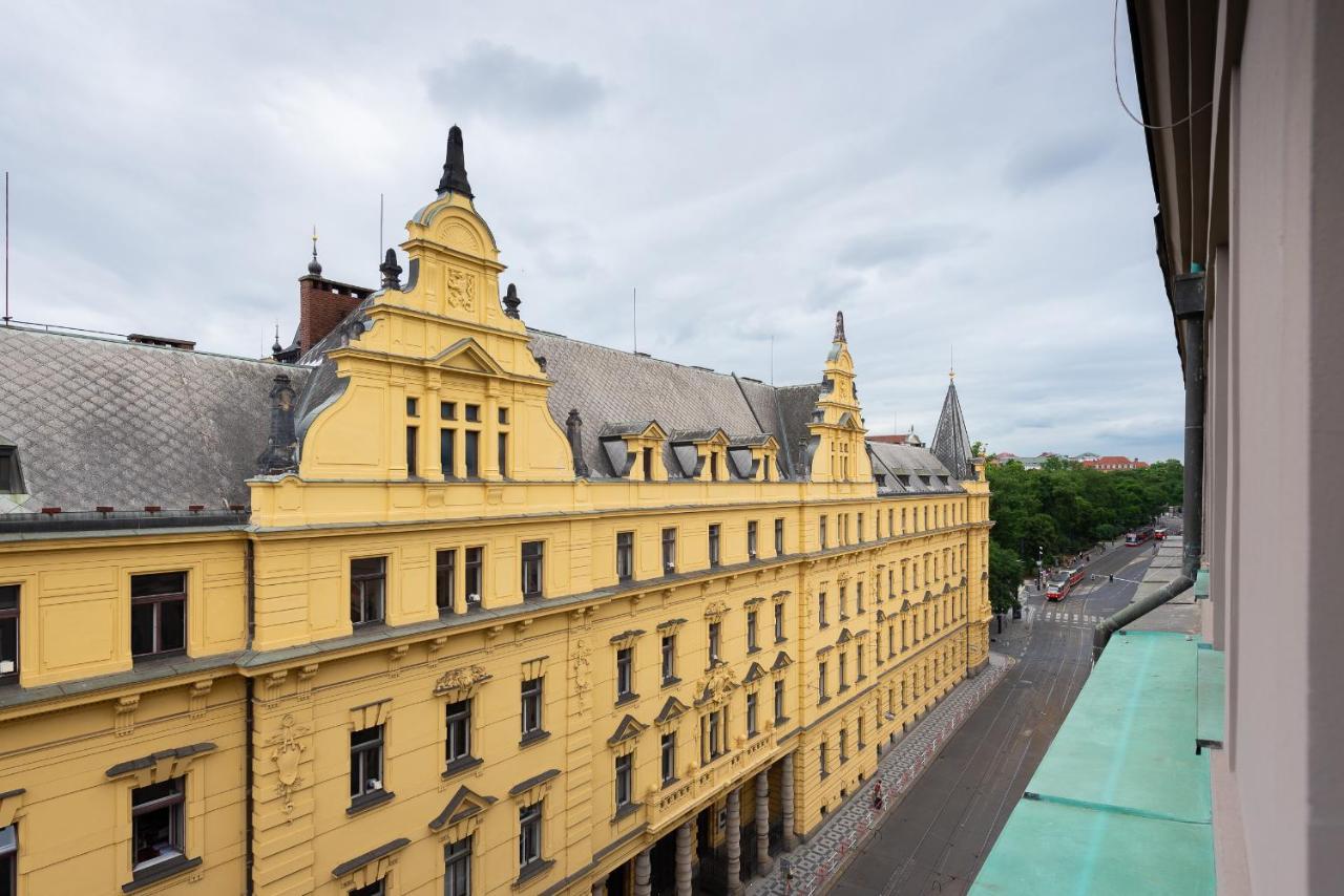 New Luxury Apt With Ac&Parking In The Center Of Prague Appartement Buitenkant foto
